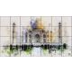 Tile mural - building - Taj Mahal 