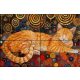 Ceramic tile mural - Cats and dogs II.