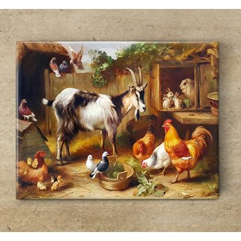 Tile mural - farm 12. 