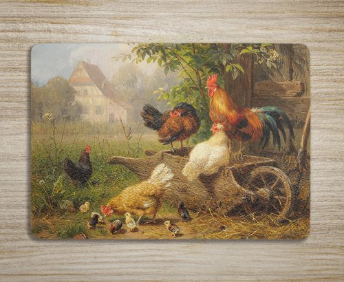 Cutting board - farm