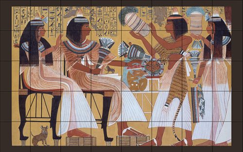 Tile mural - Egyptian -II. 