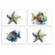 Tile mural - fishes -Siamese fighting fish 