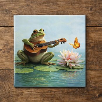 Tile mural - buffalo