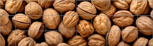 Ceramic tile mural - cherries