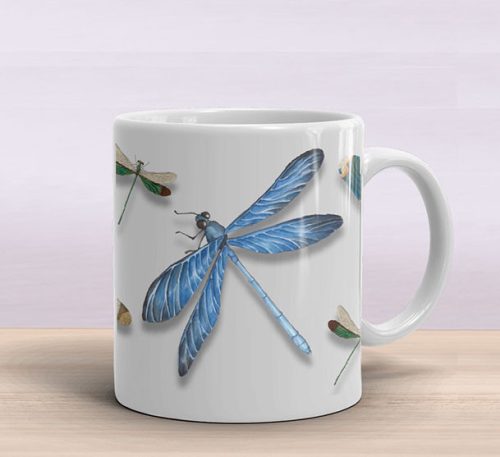 Dragonfly mug