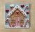 Ceramic tile trivet gingerbread house