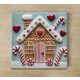 Ceramic tile trivet gingerbread house