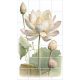 Ceramic tile mural - Lotus flower