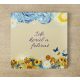 Van Gogh tile trivet with text