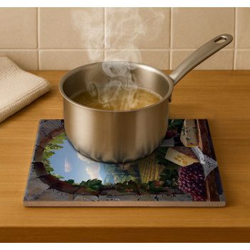 Ceramic tile mural - drink - Wine tasting table 