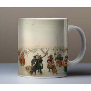 Karácsonyi ajándék bögre vintage szánkózók