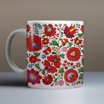 Matyó mintás bögre