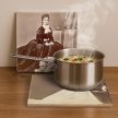 Tile mural - Empress Elisabeth vintage photo