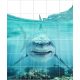 Tile mural - water world - Great White shark