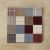 Rustic patchwork pattern - ceramic tile trivet
