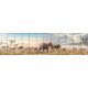 Ceramic tile mural - african animals 