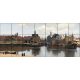 Ceramic tile mural - View-of-Delft