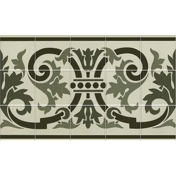 Reneszánsz minta  - mozaik csempe (76x45cm)