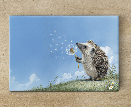 Tile trivet - wildlife -hedgehog II. 
