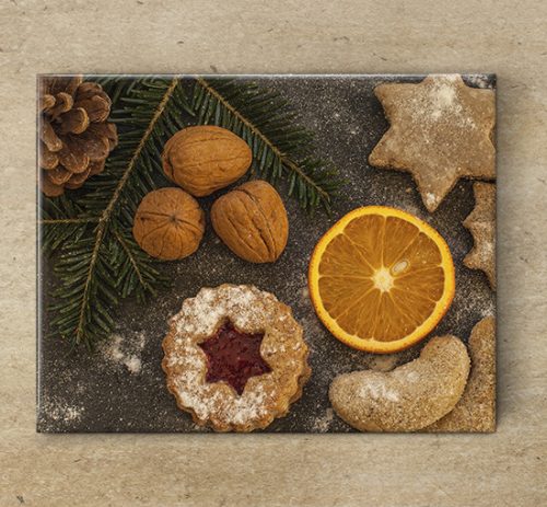 Ceramic tile mural - snowflake 