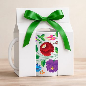 Hungarian folk pattern mug