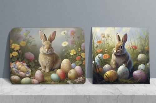 Easter bunny - kitchen set