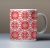 Folksy style mug