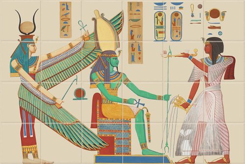 Tile mural - Egyptian -II. 
