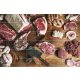 Ceramic tile mural - hospitality -butcher 