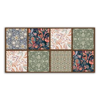 Vintage patterned border tile
