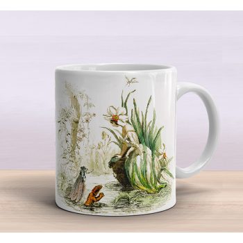 Rooster and chicken mug set of 3 mugs 