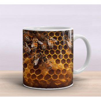 Pacock feather mug Pacock feather mug