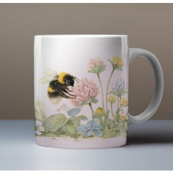 Pacock feather mug