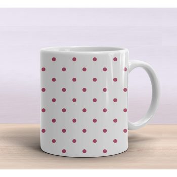 Vintage dotted  mug