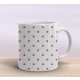 Vintage dotted  mug