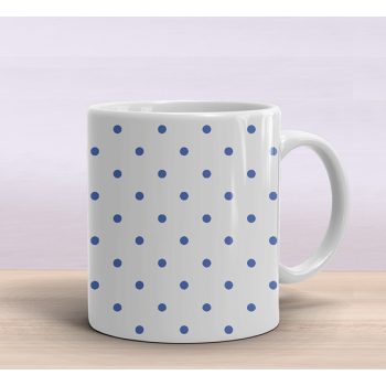 Vintage dotted  mug