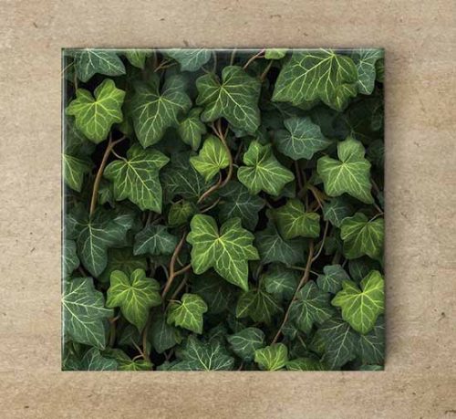 Ivy - ceramic tile trivet