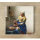 Dekorcsempe - Vermeer - tejet öntő nő