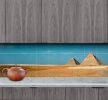 Ceramic tile mural - pyramids