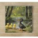 The Ugly Duckling - ceramic tile trivet
