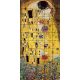 Ceramic tile mural - Klimt: The kiss -