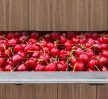 Ceramic tile mural - cherries
