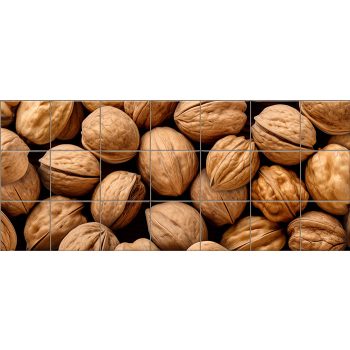 Ceramic tile mural - cherries