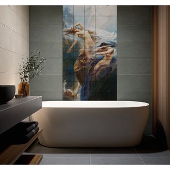 Ceramic tile mural - Mountain fog