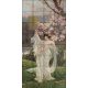 Ceramic tile mural - Allegory of dance 