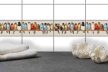 Bird patterned border tile (2 pcs)