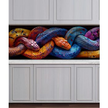 Ceramic tile mural - dolphin
