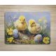 Cutting board - Easter chicks