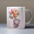 Balloon cat mug