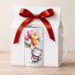 Balloon cat mug in gift box